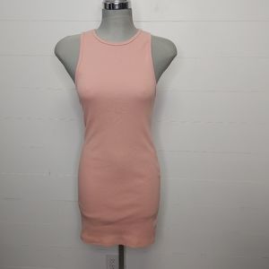 Aritzia TNA Brooke ribbed tank dress L